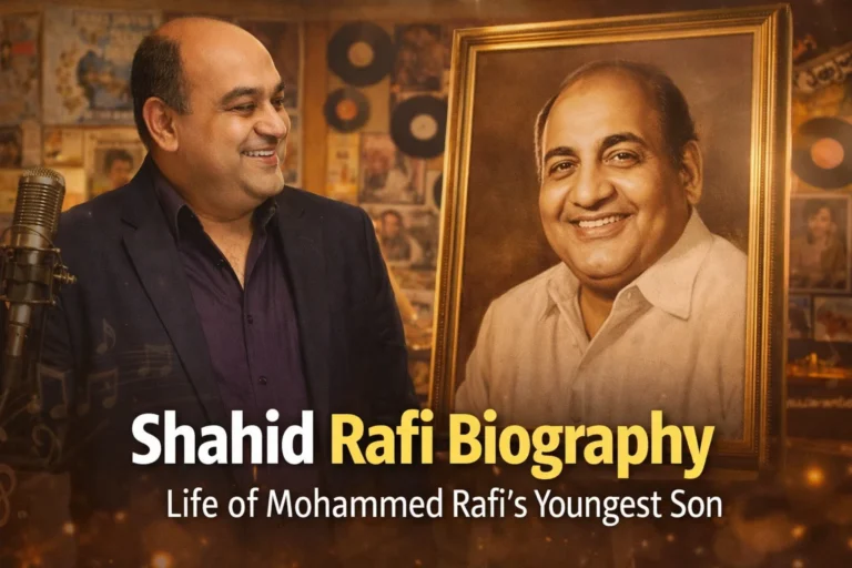 Shahid Rafi Biography: Inside the Life of Mohammed Rafi’s Youngest Son Shahid Rafi Biography: Inside the Life of Mohammed Rafi’s Youngest Son