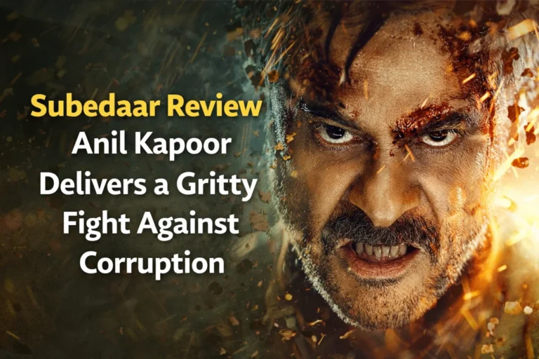 Subedaar Review: Anil Kapoor Leads a Gritty Action Drama That Shines Despite Story Flaws