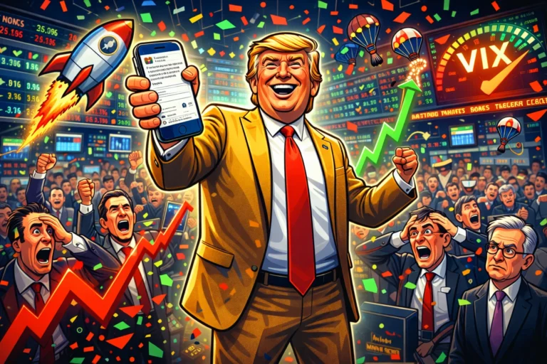 The Comical and Chaotic Relationship Between Donald Trump and the Share Market