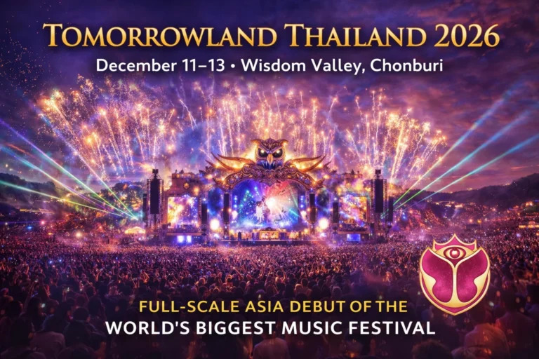 Tomorrowland Thailand 2026: Everything to Know About the Festival’s Southeast Asia Debut, Including Theme and Venue