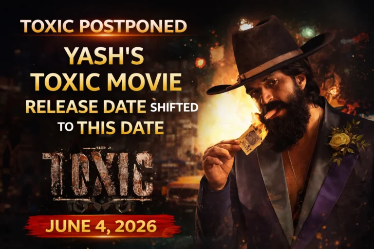 Toxic Postponed: Yash’s Toxic Movie Release Date Shifted To This Date