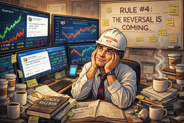 Traders calm amidst market chaos