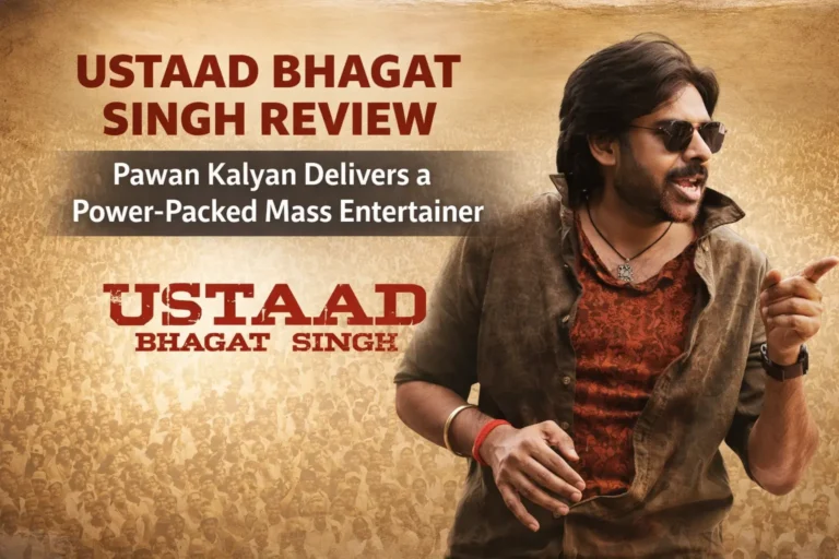 Ustaad Bhagat Singh Review: Pawan Kalyan Delivers a Power-Packed Mass Entertainer