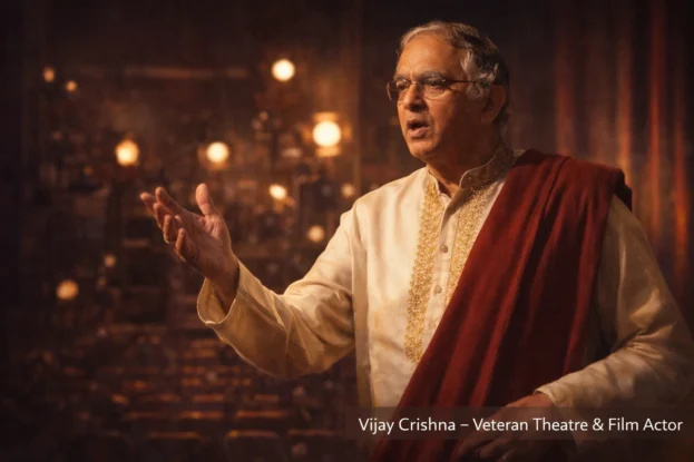 Vijay Crishna in Dramatic Stage Performance