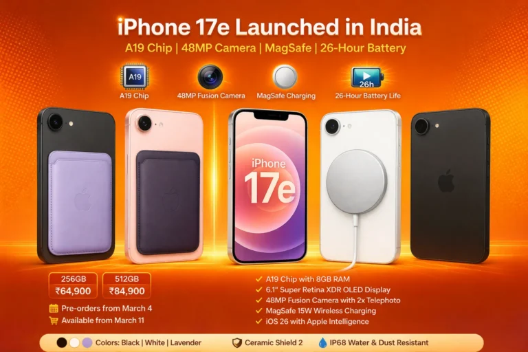 iPhone 17e – Apple’s New Budget Flagship with A19 Chip and MagSafe iPhone 17e – Apple’s New Budget Flagship with A19 Chip and MagSafe