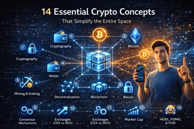 14 Essential Crypto Concepts That Simplify the Entire Space