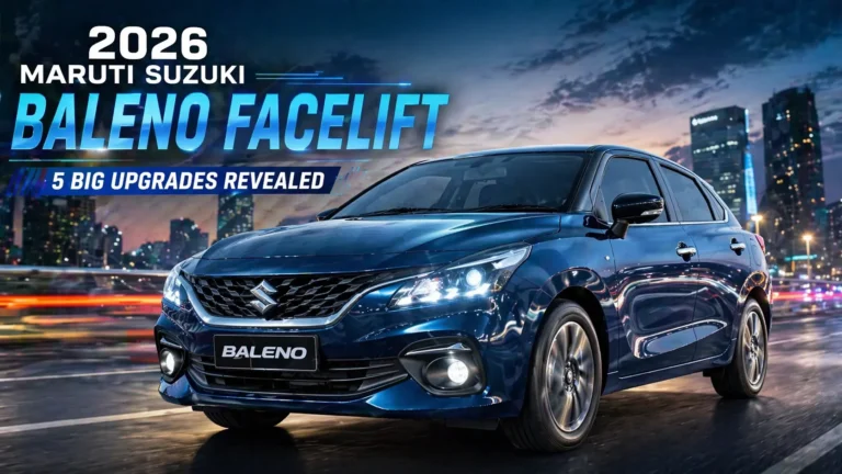 2026 Maruti Suzuki Baleno Facelift: Expected Features, Safety Upgrades, and Engine Details