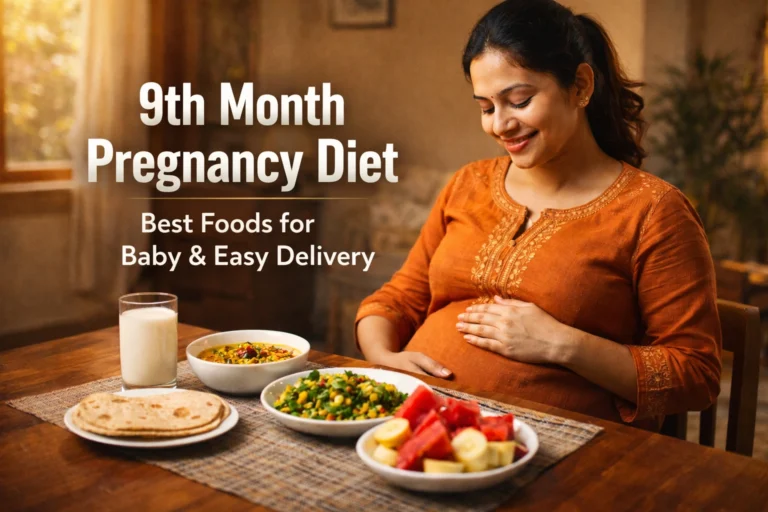 9th Month Pregnancy Diet: Best Foods for Baby Growth and Easy Delivery