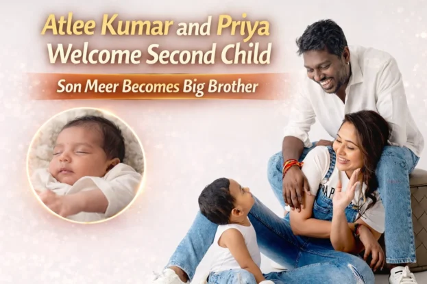 Atlee Kumar and Priya Welcome Second Child, Son Meer Becomes Big Brother