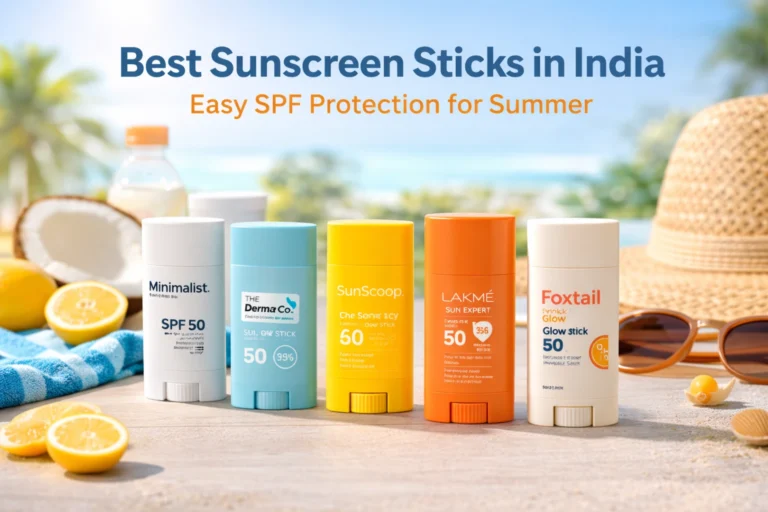 7 Best Sunscreen Sticks in India: Easy SPF Protection On-The-Go for Summer 7 Best Sunscreen Sticks in India: Easy SPF Protection On-The-Go for Summer