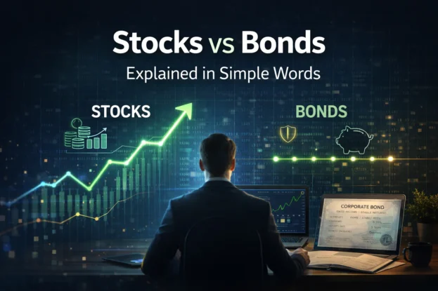 Bonds vs Stocks - Explained in Simple Words