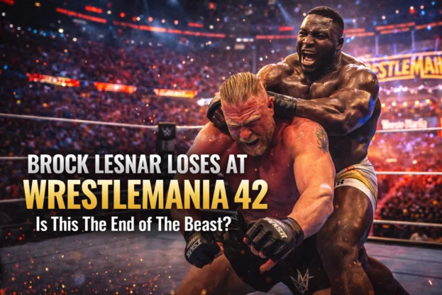 Brock Lesnar Loses at WrestleMania 42 - Is This The End of The Beast