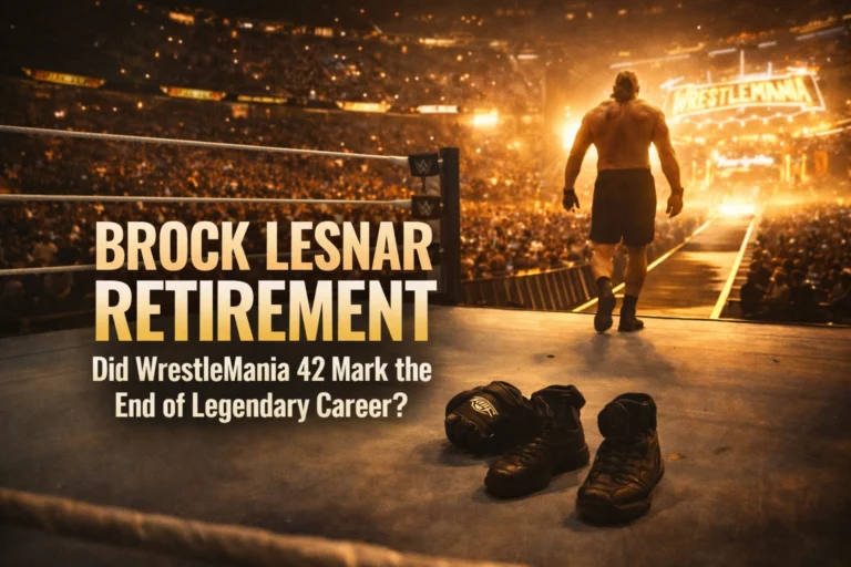 Brock Lesnar Retirement After WrestleMania 42 — Did The Beast Just Walk Away for Good?