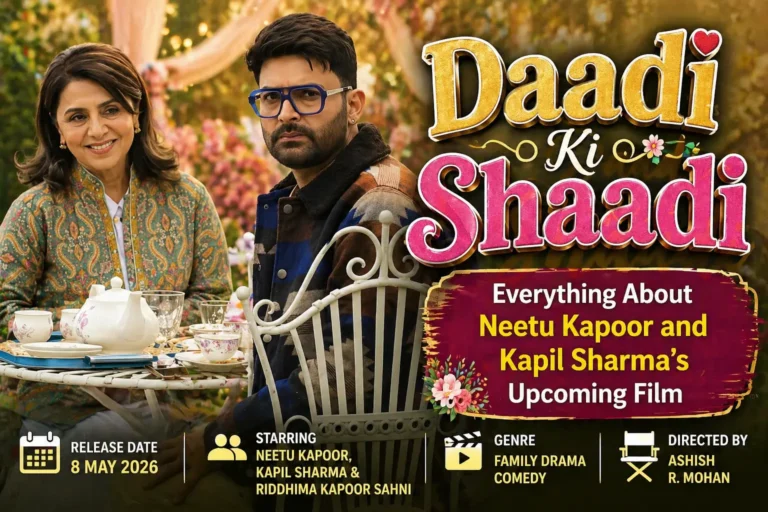 Daadi Ki Shaadi - Everything About Neetu Kapoor and Kapil Sharma’s Upcoming Film
