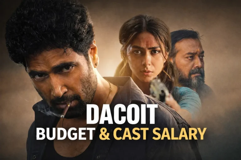 Dacoit: A Love Story Movie Budget & Cast Salary: All Details Here Dacoit budget and cast salaries revealed