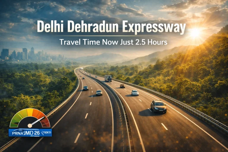 Delhi Dehradun Expressway Inaugurated by PM Modi: Travel Time Reduced to 2.5 Hours