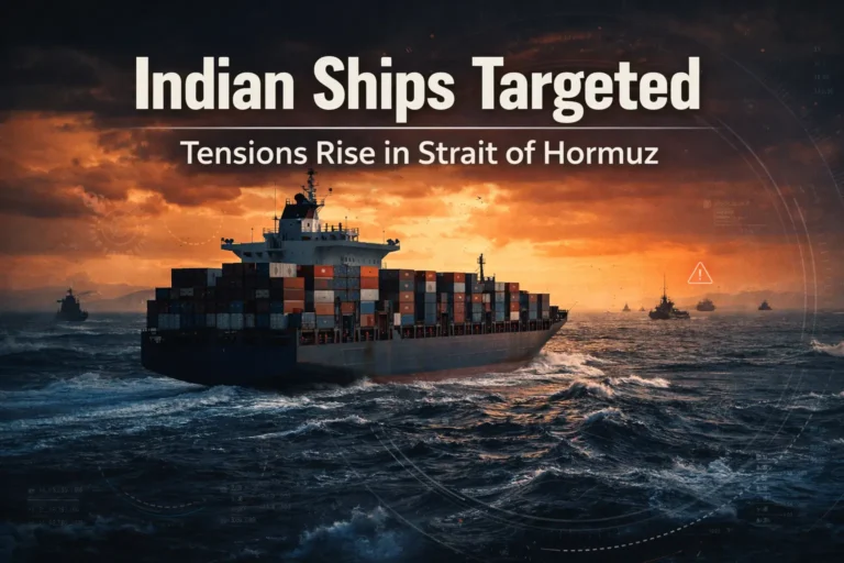 Indian Ships Targeted - Tensions Rise in Strait of Hormuz