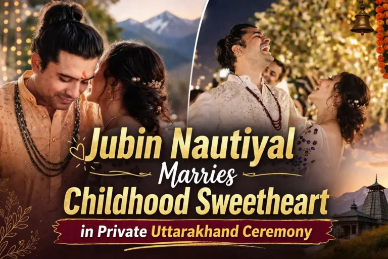 Jubin Nautiyal Marries Childhood Sweetheart in Private Uttarakhand Ceremony