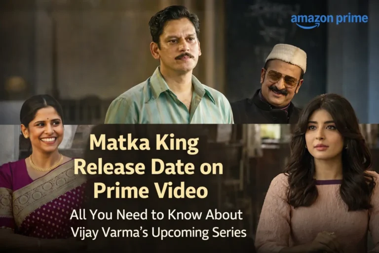 Matka King Release Date on Prime Video - All You Need to Know About Vijay Varma’s Upcoming Series