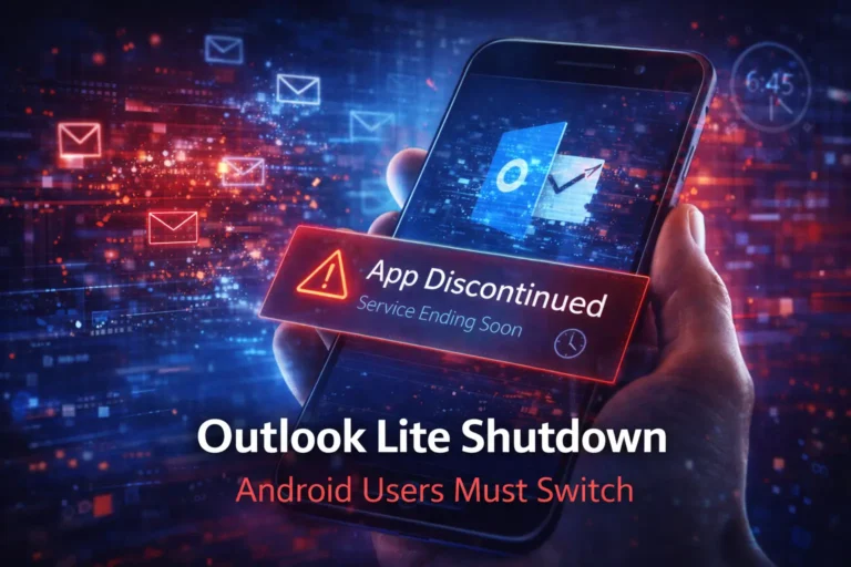 Microsoft Shuts Down Outlook Lite: What It Means for Android Users Worldwide
