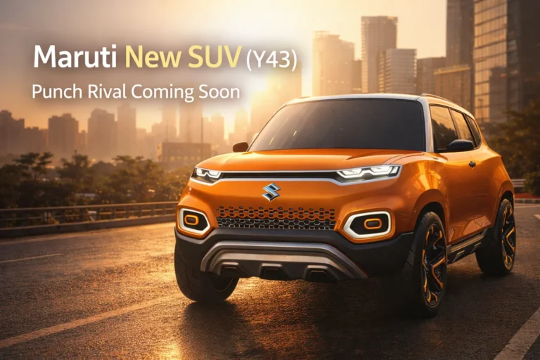 New Maruti SUV (Y43) Launch Under ₹7 Lakh: Price, Specs, Features and What to Expect New Maruti SUV (Y43) Launch Under ₹7 Lakh: Price, Specs, Features and What to Expect