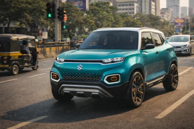 New Maruti SUV (Y43) Road Presence