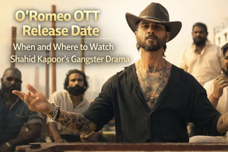 O’Romeo OTT Release Date - When and Where to Watch Shahid Kapoor’s Gangster Drama