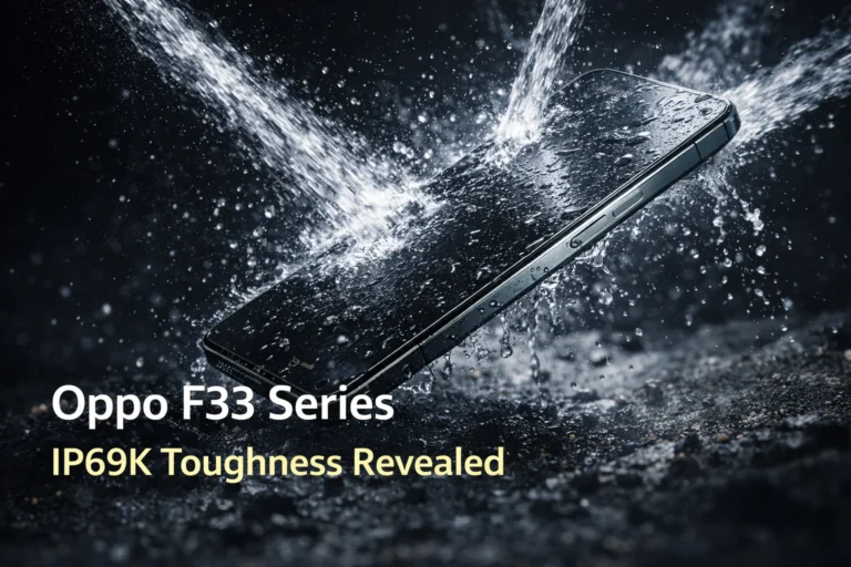 Oppo F33 Series: A Tough Smartphone with IP69K and Military-Grade Build Oppo F33 Series: A Tough Smartphone with IP69K and Military-Grade Build