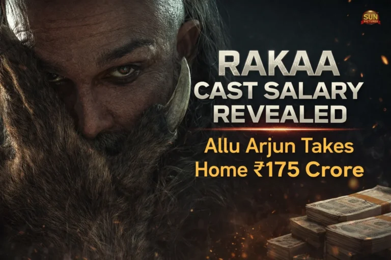 Rakaa Cast Salary and Movie Budget: Allu Arjun Charges ₹175 Crore for Atlee’s Magnum Opus Rakaa Cast Salary Revealed - Allu Arjun Takes Home ₹175 Crore