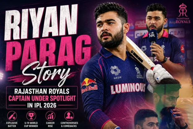 Riyan Parag Story - Rajasthan Royals Captain under Spotlight in IPL 2026