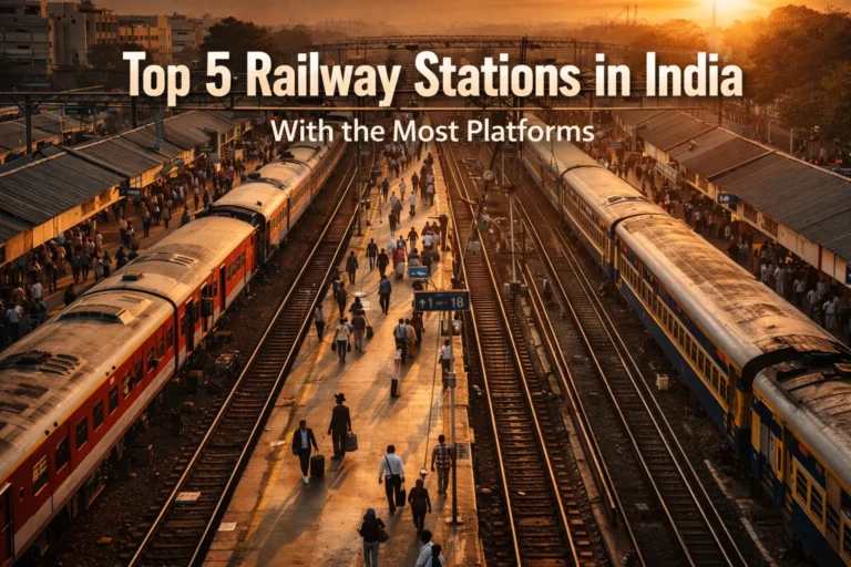 Top 5 Railway Stations with Most Platforms in India You Should Know