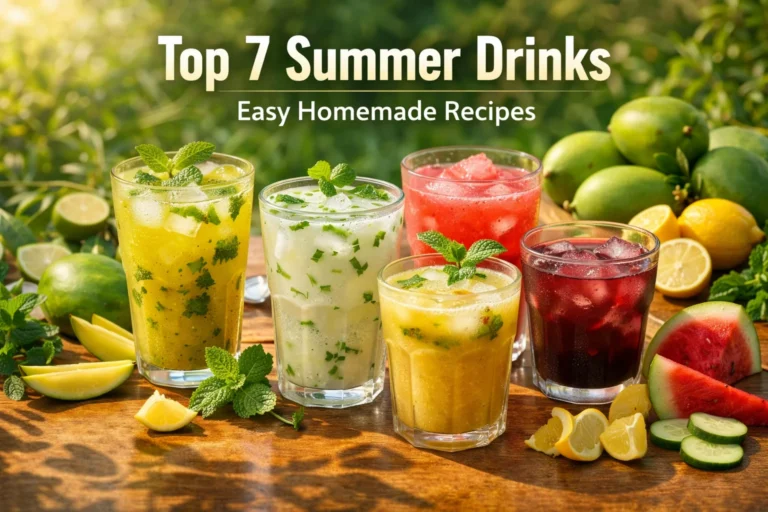 Top 7 Homemade Summer Drink Recipes to Beat the Heat