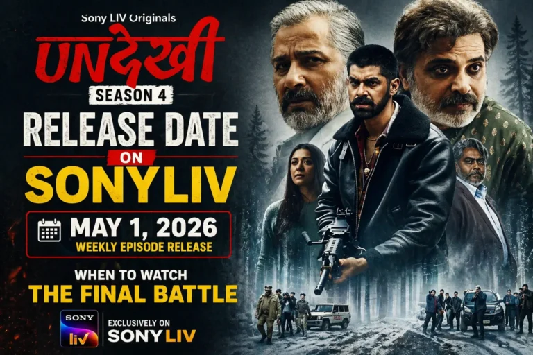 Undekhi Season 4 Release Date on SonyLIV: When to Watch The Final Battle