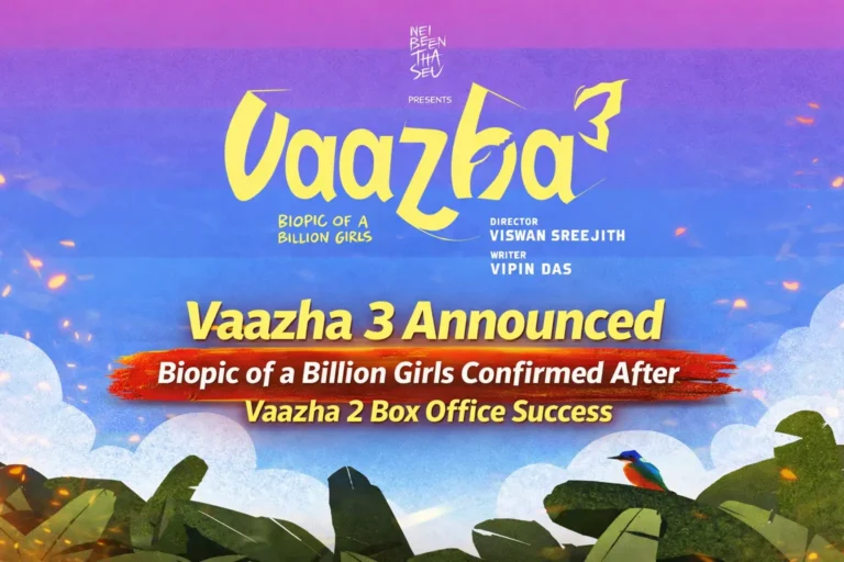 Vaazha 3 Announced: Biopic of a Billion Girls Confirmed After Vaazha 2 Box Office Success