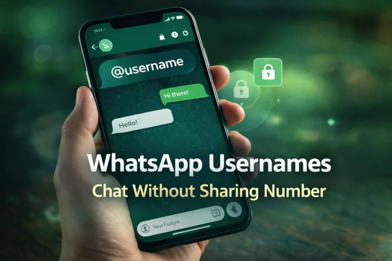 WhatsApp Username Feature Explained: Chat Without Sharing Your Phone Number