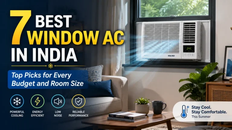 7 Best Window AC in India — Honest Reviews for Every Budget and Room Size 7 Best Window AC in India - Top Picks for Every Budget and Room Size