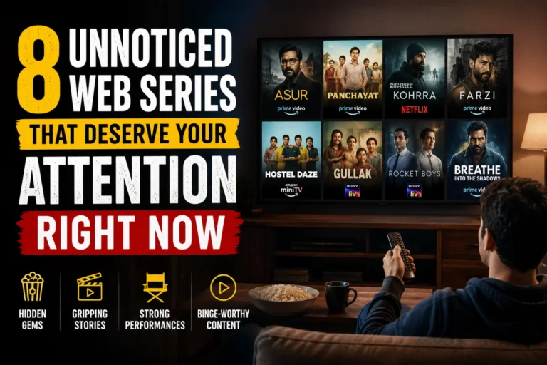 8 Unnoticed Web Series That Deserve Your Attention Right Now