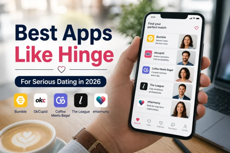 5 Best Apps Like Hinge for Serious Dating in 2026: Real Relationships, Not Just Swipes
