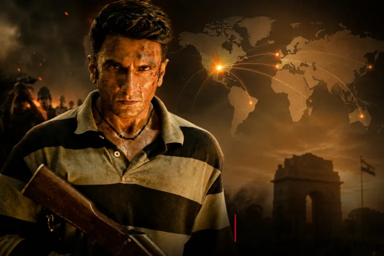 Dhurandhar 2 OTT Release Date: Global Viewers Get It First, India Waits Till June 4 Dhurandhar 2 OTT release image featuring Ranveer Singh in an action look with global streaming and India release update theme.