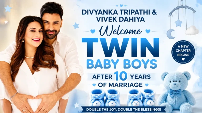 Divyanka Tripathi and Vivek Dahiya Welcome Twin Baby Boys After 10 Years of Marriage