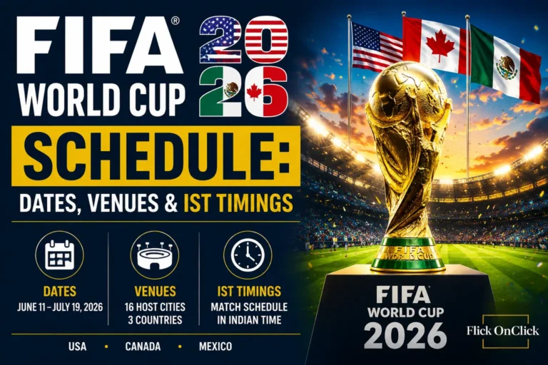 FIFA World Cup 2026 Schedule: All 104 Matches, Dates, Venues & IST Timings FIFA World Cup 2026 Schedule according to Indian Timings