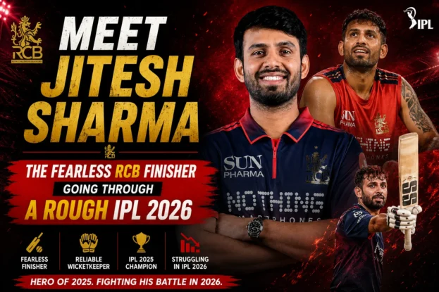 Meet Jitesh Sharma - The Fearless RCB Finisher Going Through a Rough IPL 2026