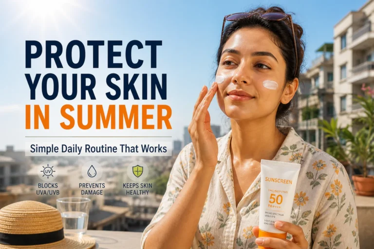 How to Protect Your Skin in Summer — A Real Guide That Actually Works for Indian Skin