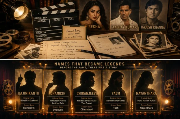 Real Names of Bollywood Celebrities and South Indian Stars