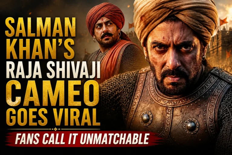 Salman Khan’s Raja Shivaji Cameo Goes Viral, Fans Call It Unmatchable