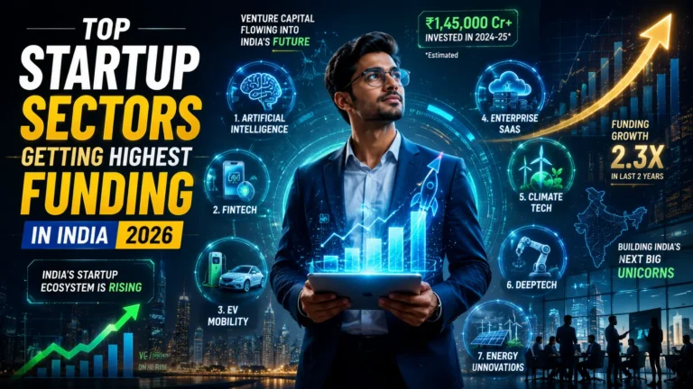 Top Startup Sectors Getting Highest Funding in India