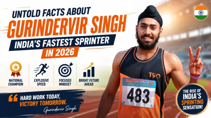Unknown Facts About Gurindervir Singh – India’s Fastest Sprinter in 2026