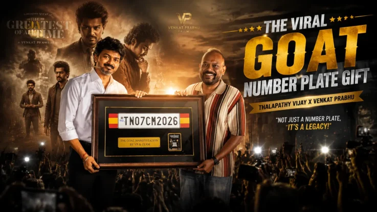 Venkat Prabhu Gifts Vijay the Viral TN07 CM 2026 Number Plate