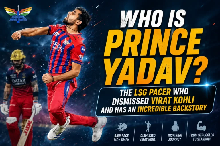 Who Is Prince Yadav? The LSG Pacer Who Dismissed Virat Kohli and Has an Incredible Backstory