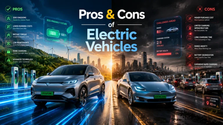 10 Pros and 10 Cons of Electric Vehicles: Everything You Need to Know Before Buying 10 Pros and Cons of Electric Vehicles - Should You Buy an EV in 2026